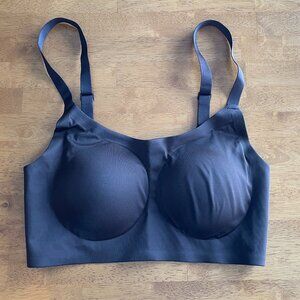 NWOT Size Large Thirdlove brown wireless bra adjustable straps removable cups